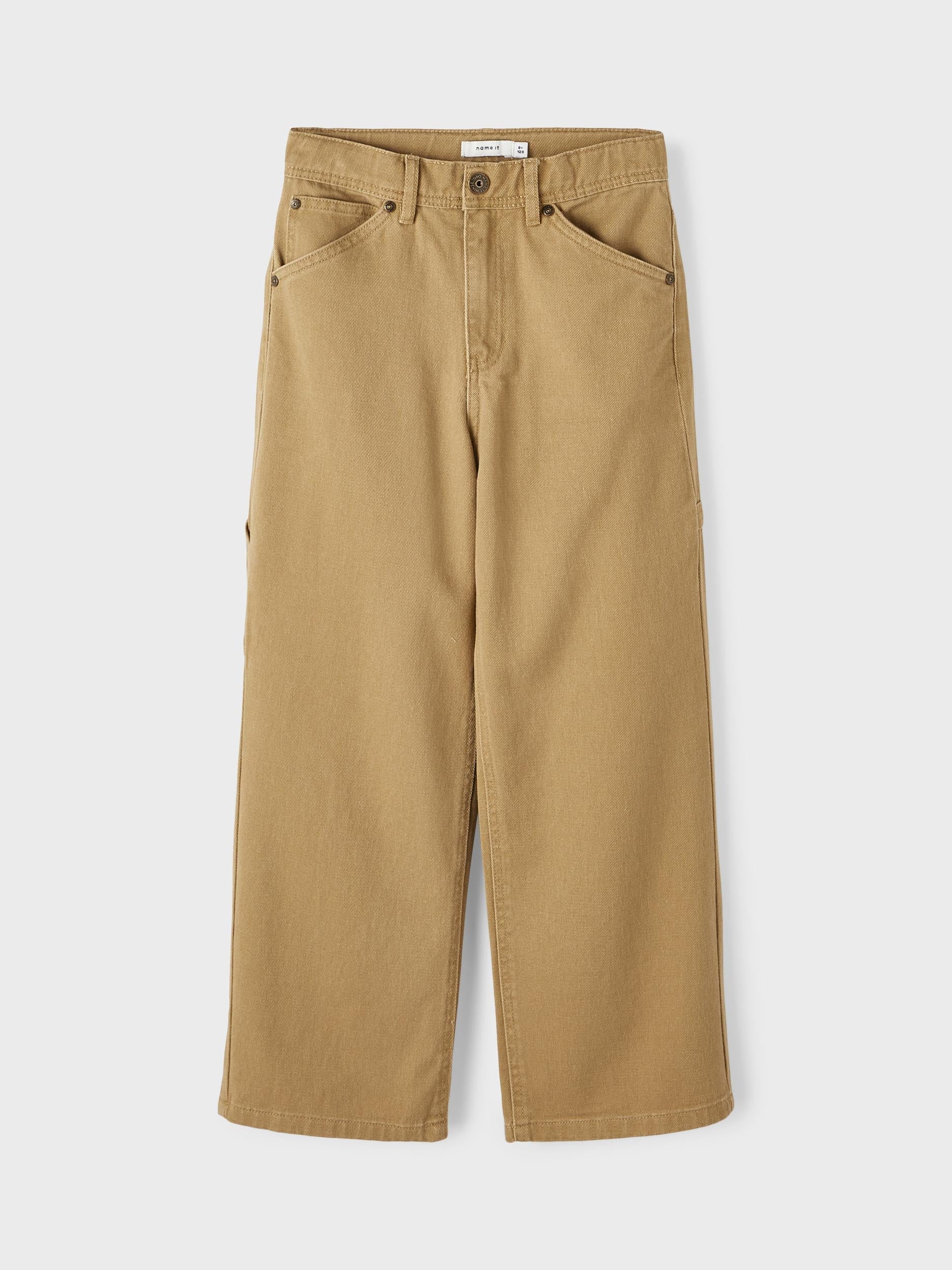 Name It pantalone kids beige con taglio diritto