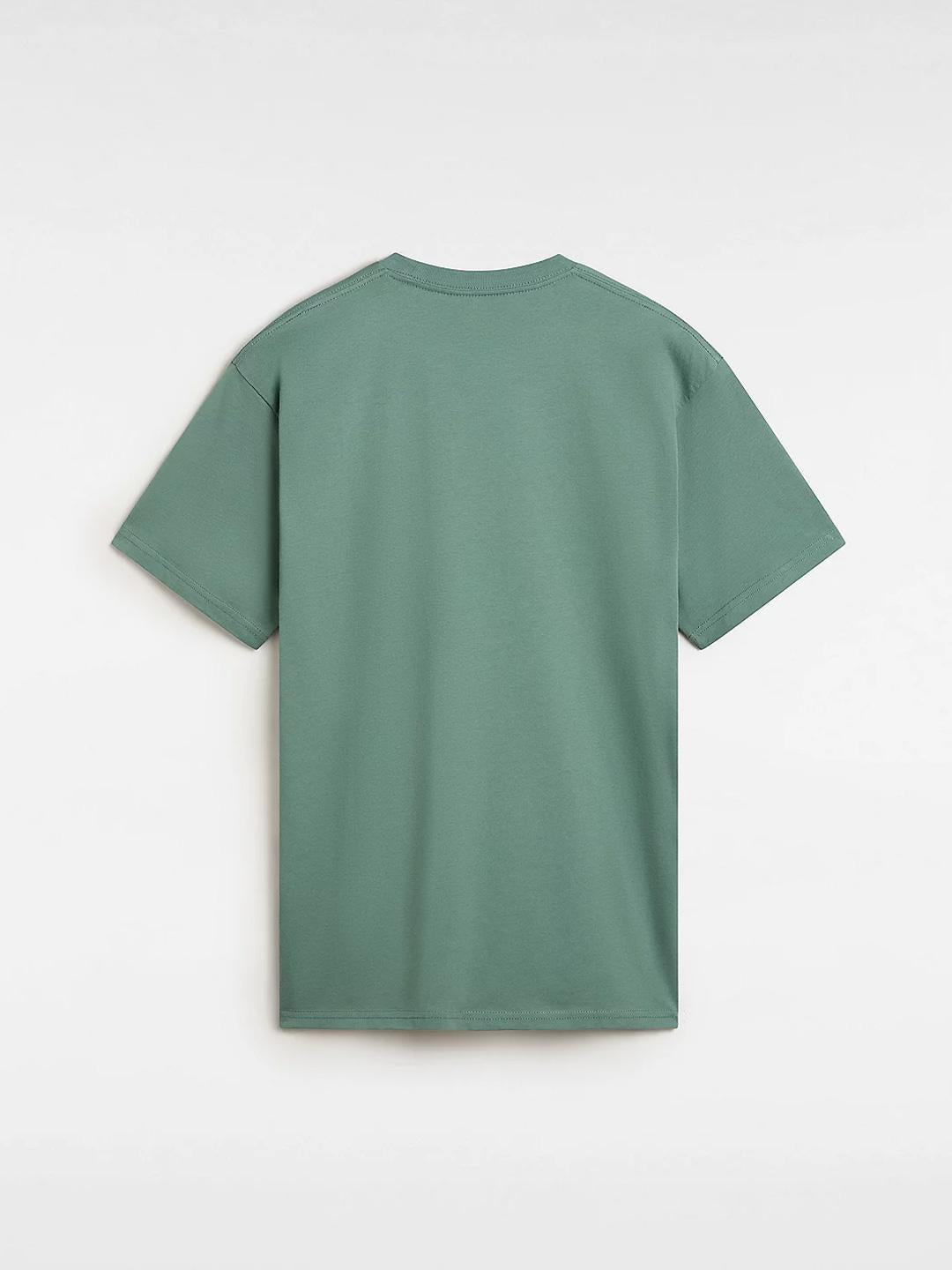 Vans Left Chest t-shirt verde con logo bianco