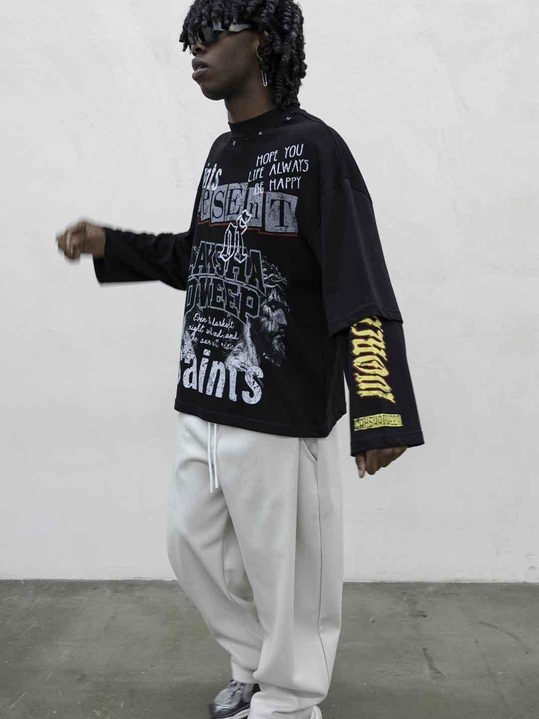 Present Day t-shirt nero