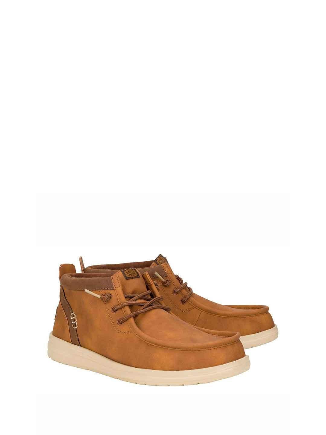 Hey Dude Wally Mid Grip Classic sneakers cuoio