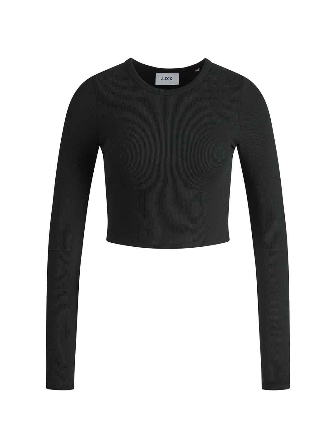 JJXX Feline t-shirt nero manica lunga