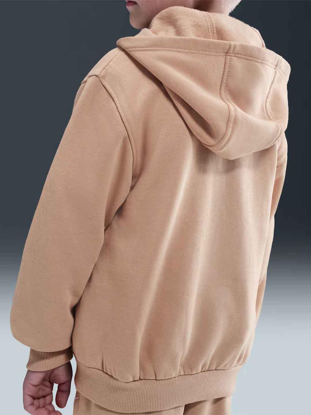 Nike coordinato kids beige con zip