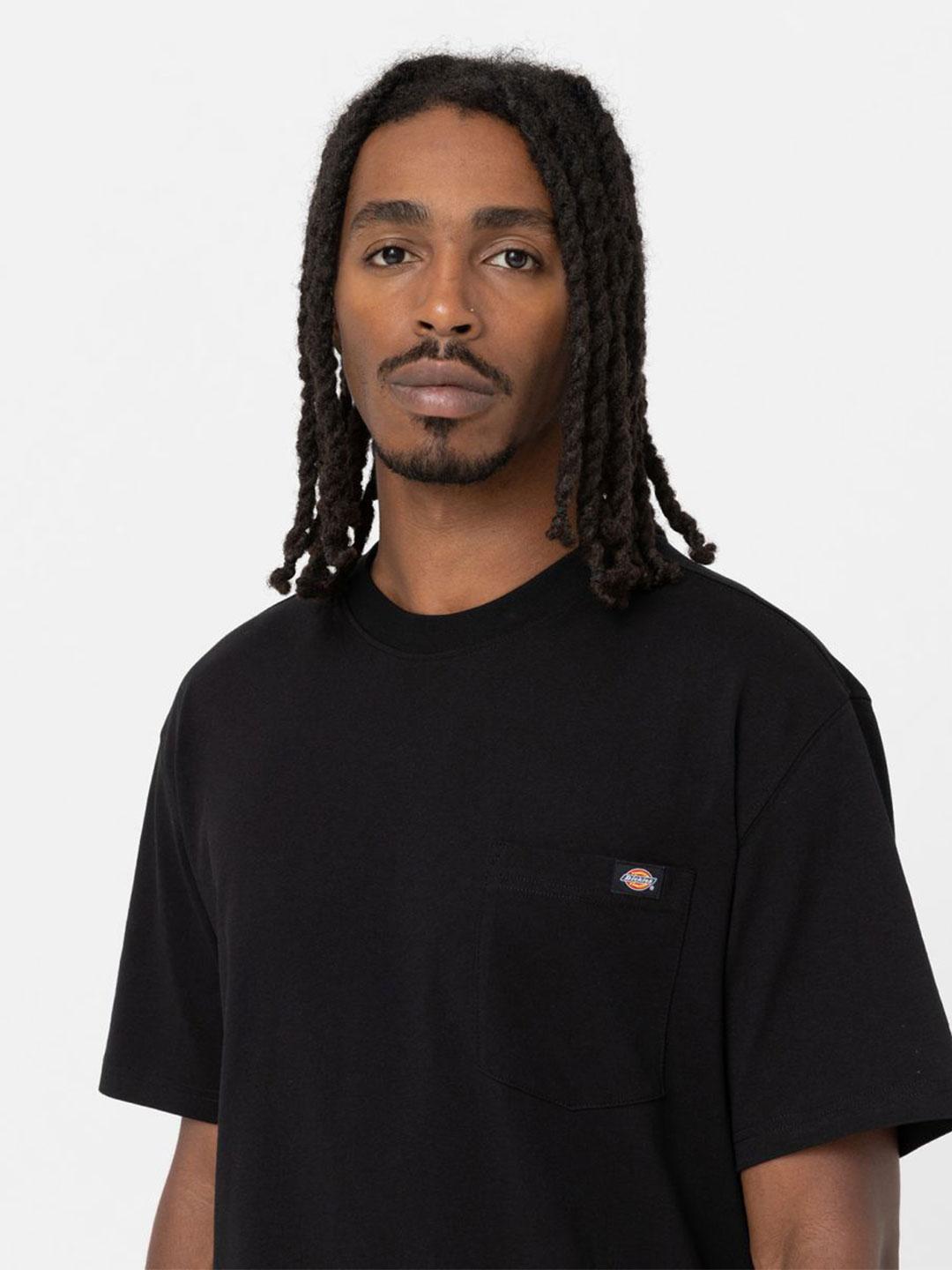 Dickies Luray t-shirt nero con taschino