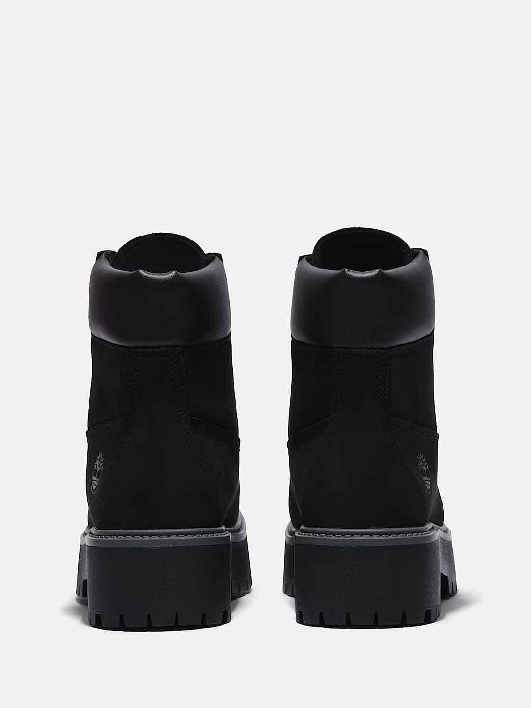 Timberland Stone Street 6 Inch anfibio nero platform
