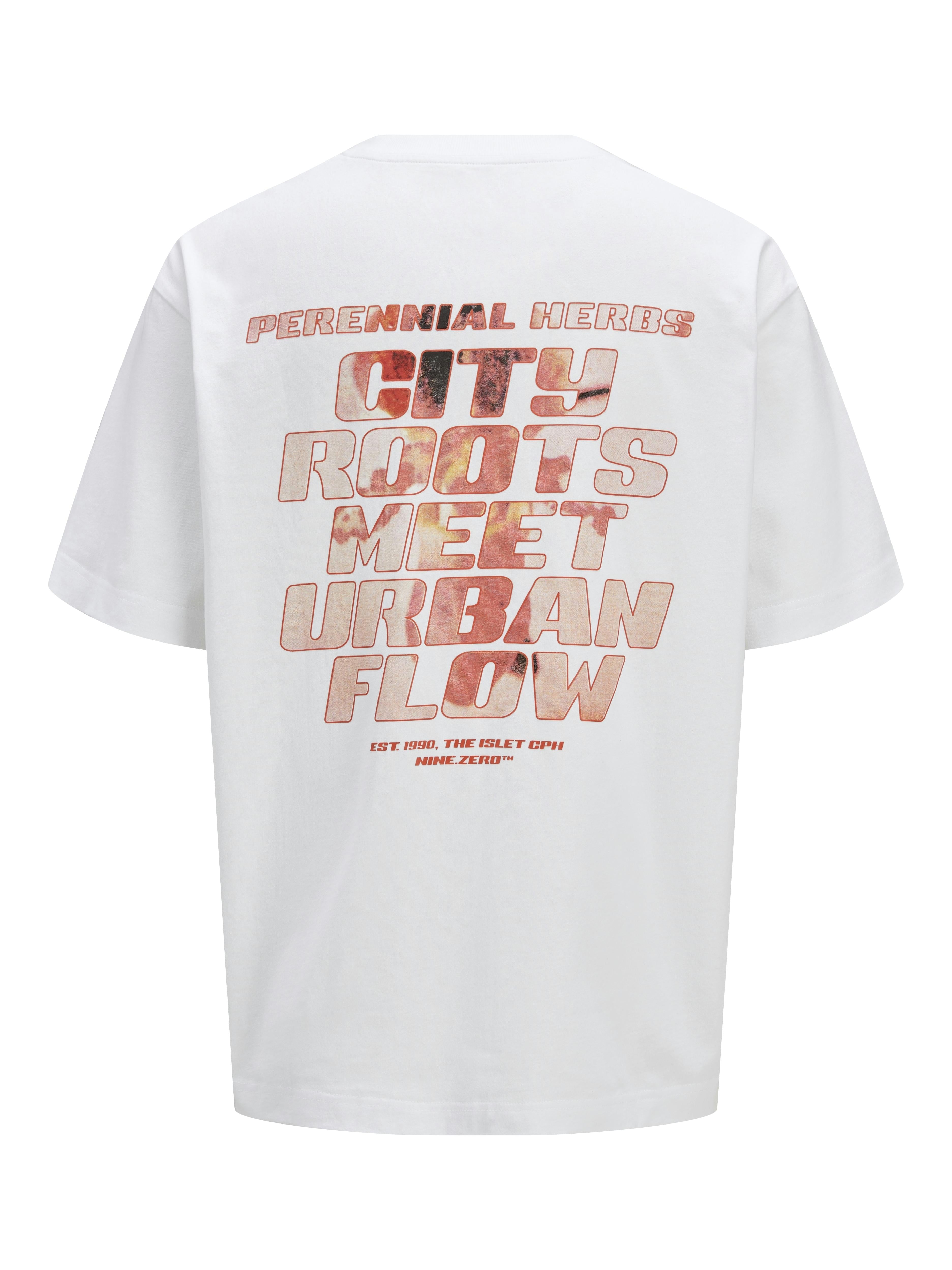 Jack & Jones t-shirt bianco con grafica
