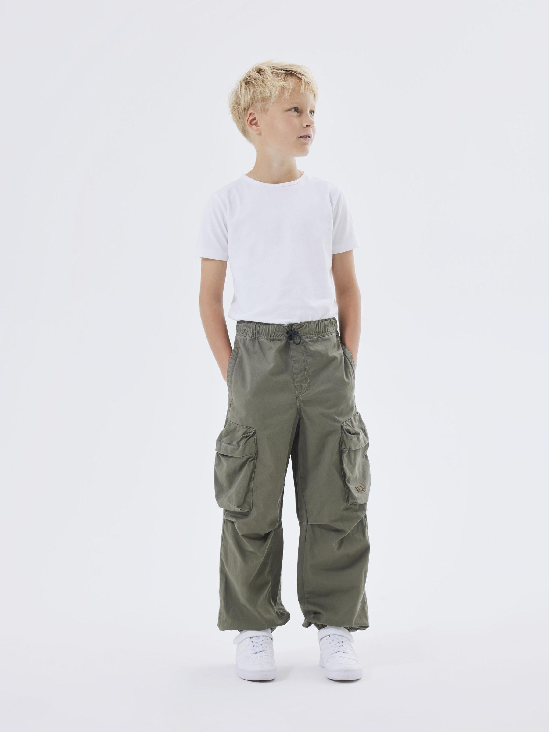 Name It pantalone kids verde cargo