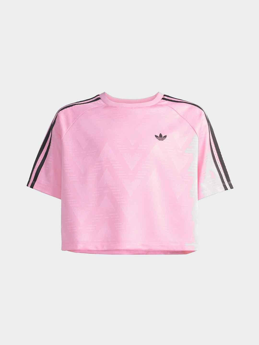Adidas t-shirt kids rosa crop