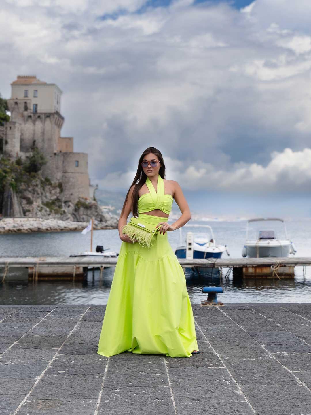 Silence Princess top verde