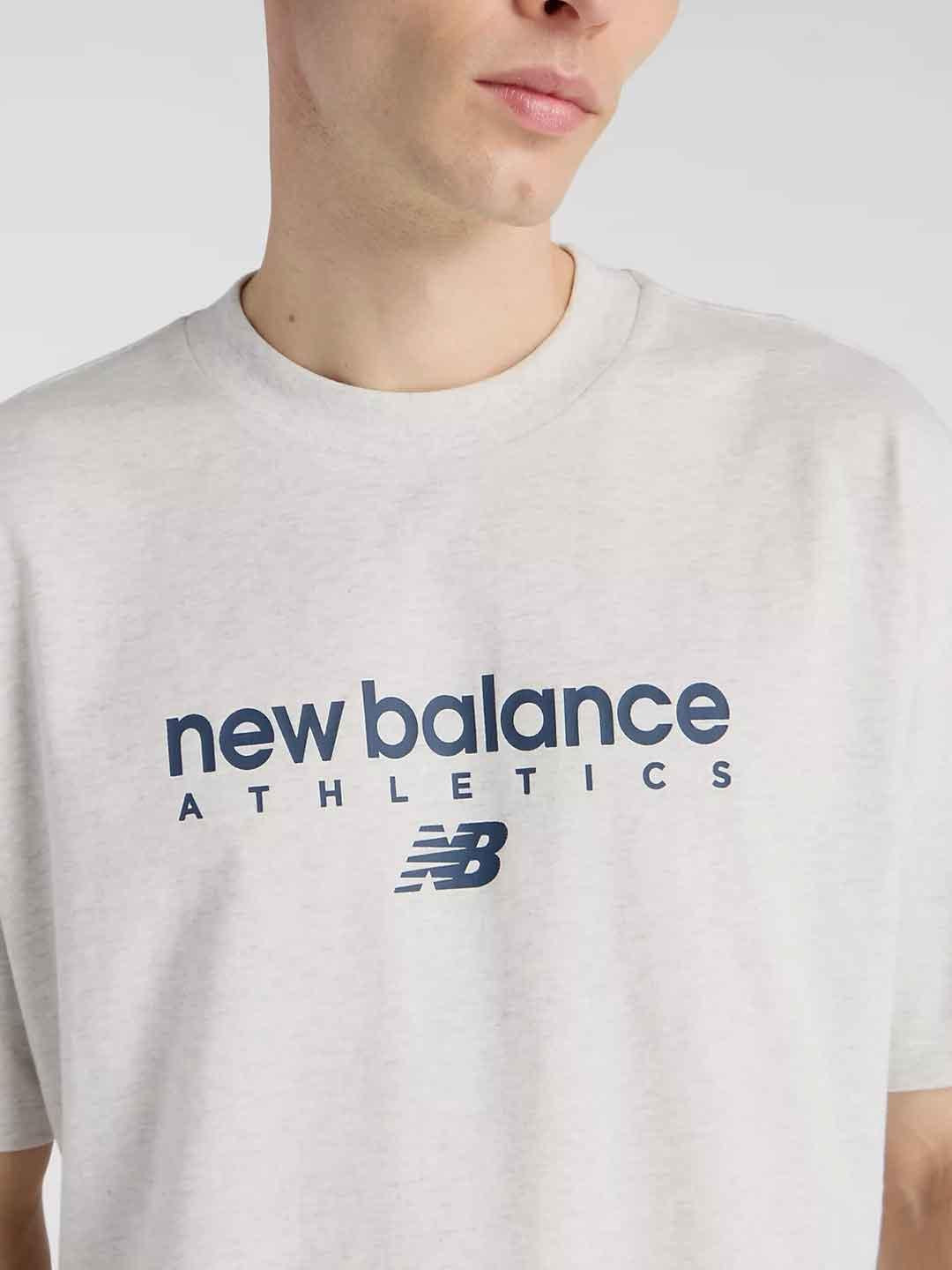 New Balance t-shirt bianco
