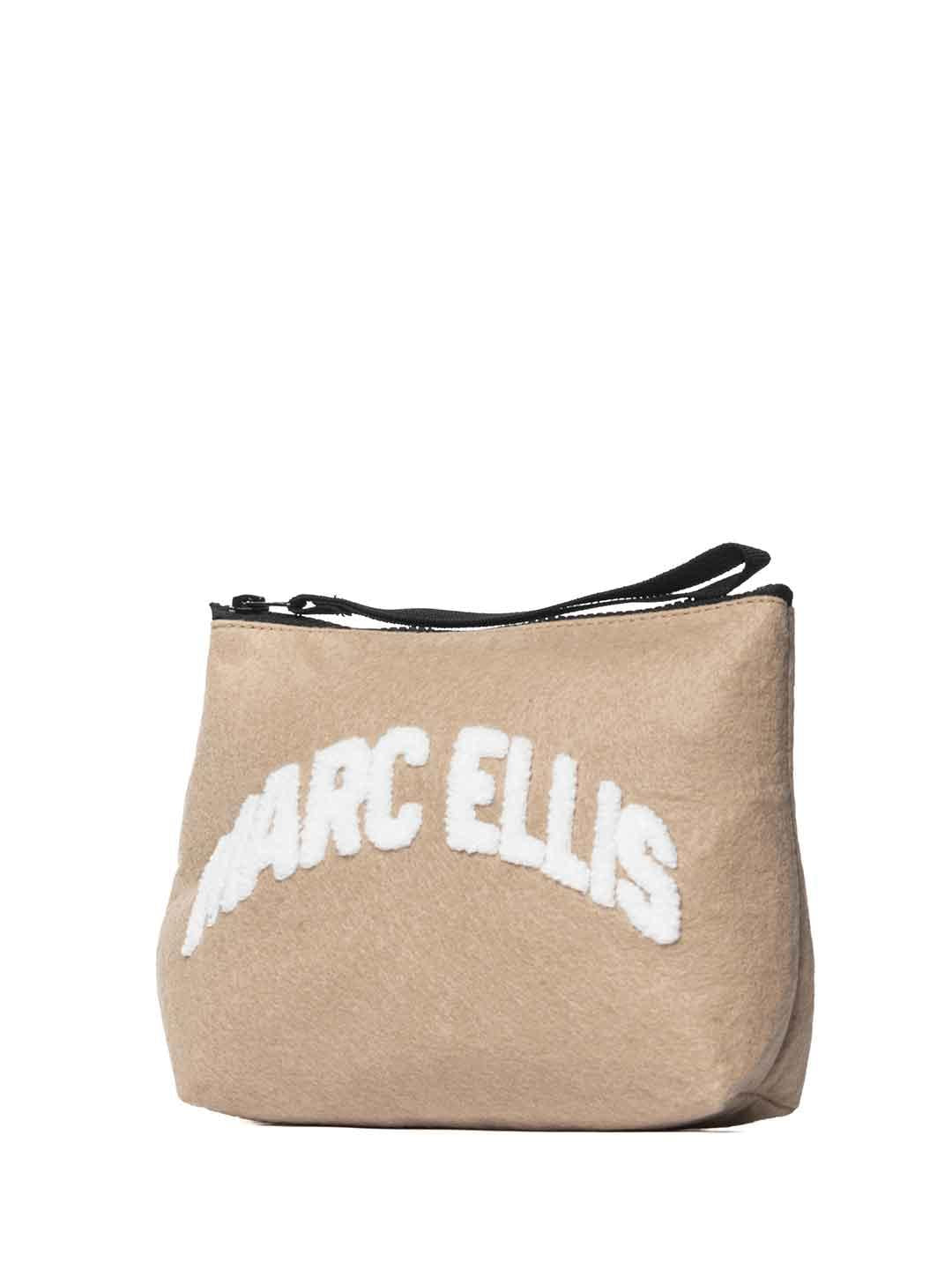 Marc Ellis Buby Cloth Clutch pochette beige<BR/>