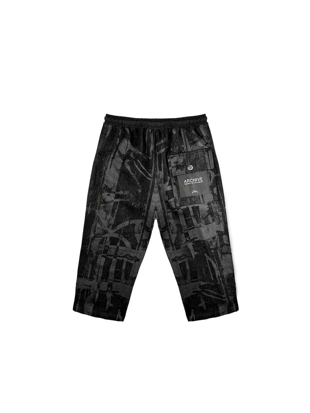 Yes London jeans kids nero spalmato
