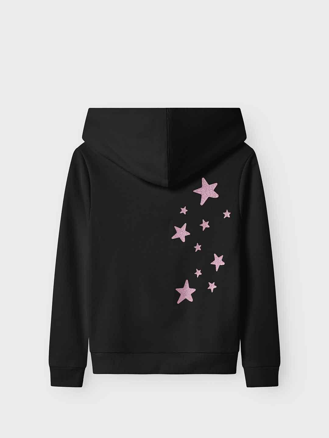 Name It felpa kids nero grafica star