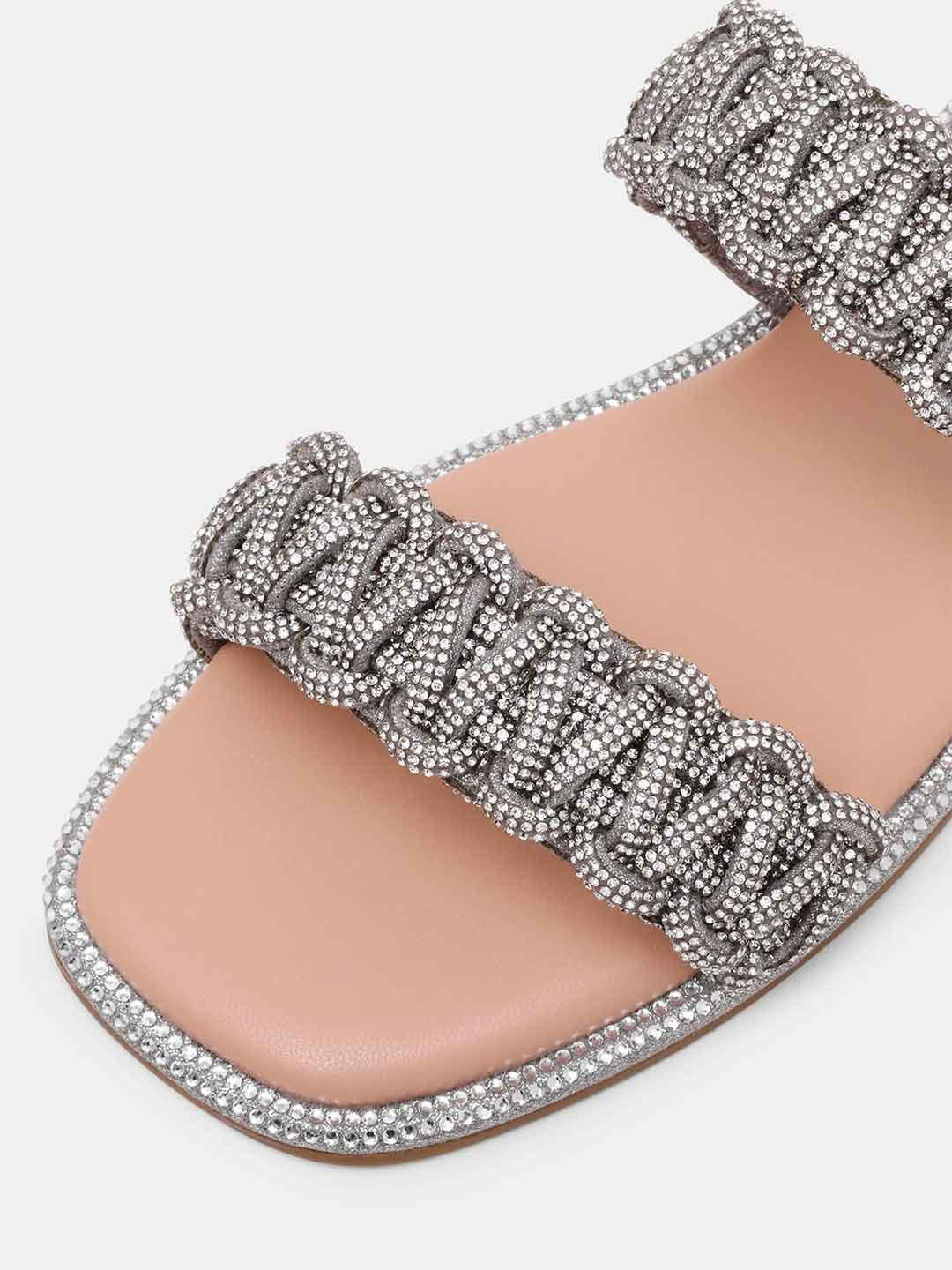 Steve Madden Nyssa sandali argento