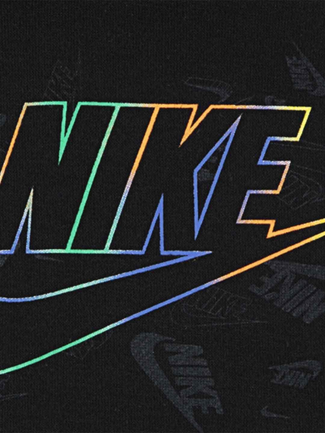Nike coordinato kids nero di tuta