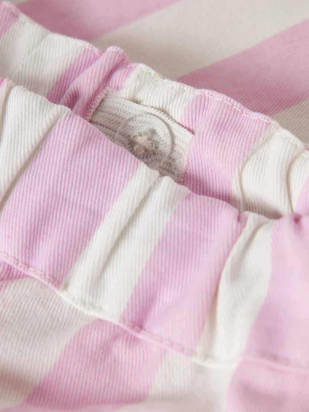 Name It pantaloni kids rosa a righe