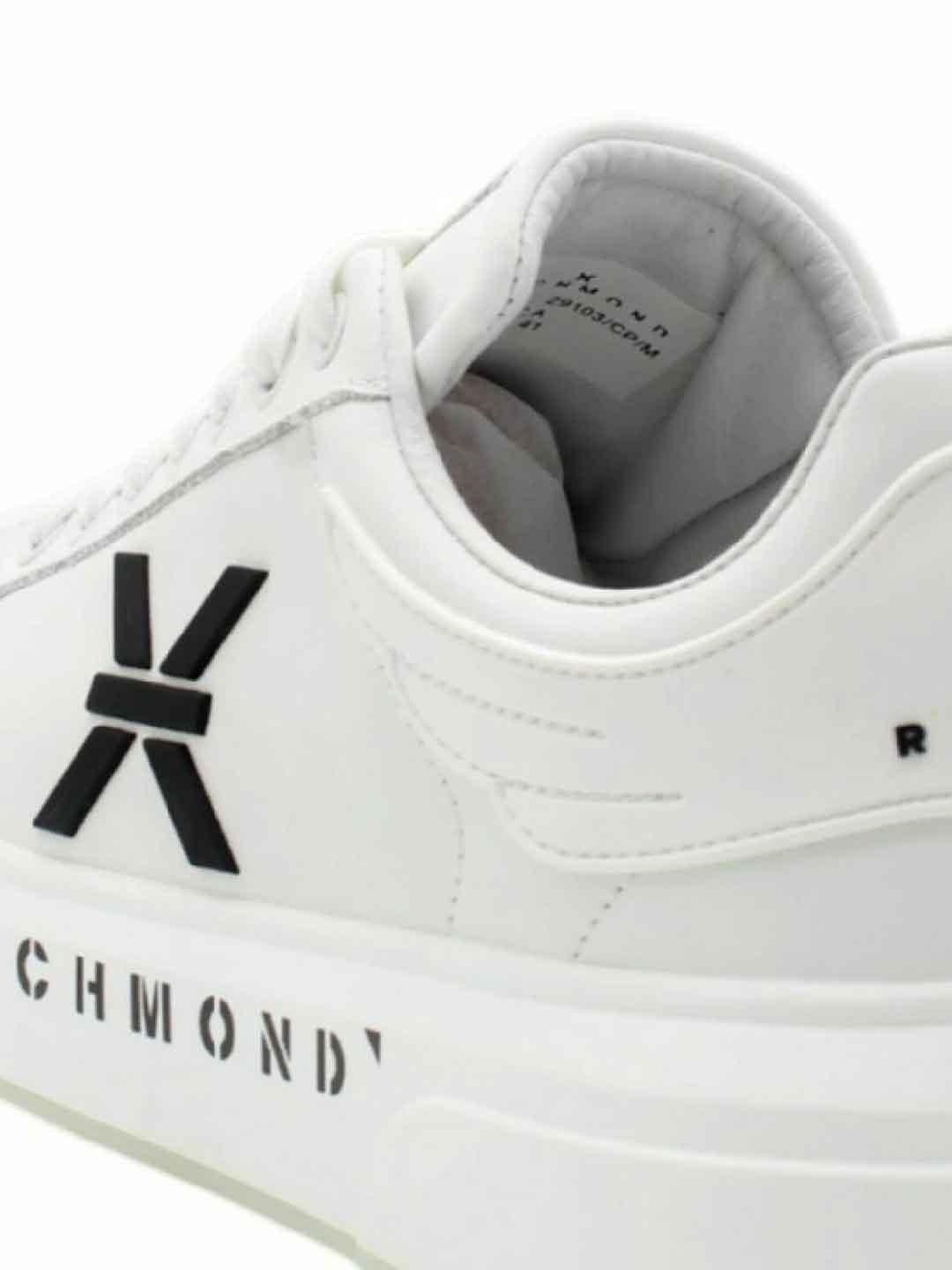 John Richmond 29103 CPA sneakers bianco con logo nero