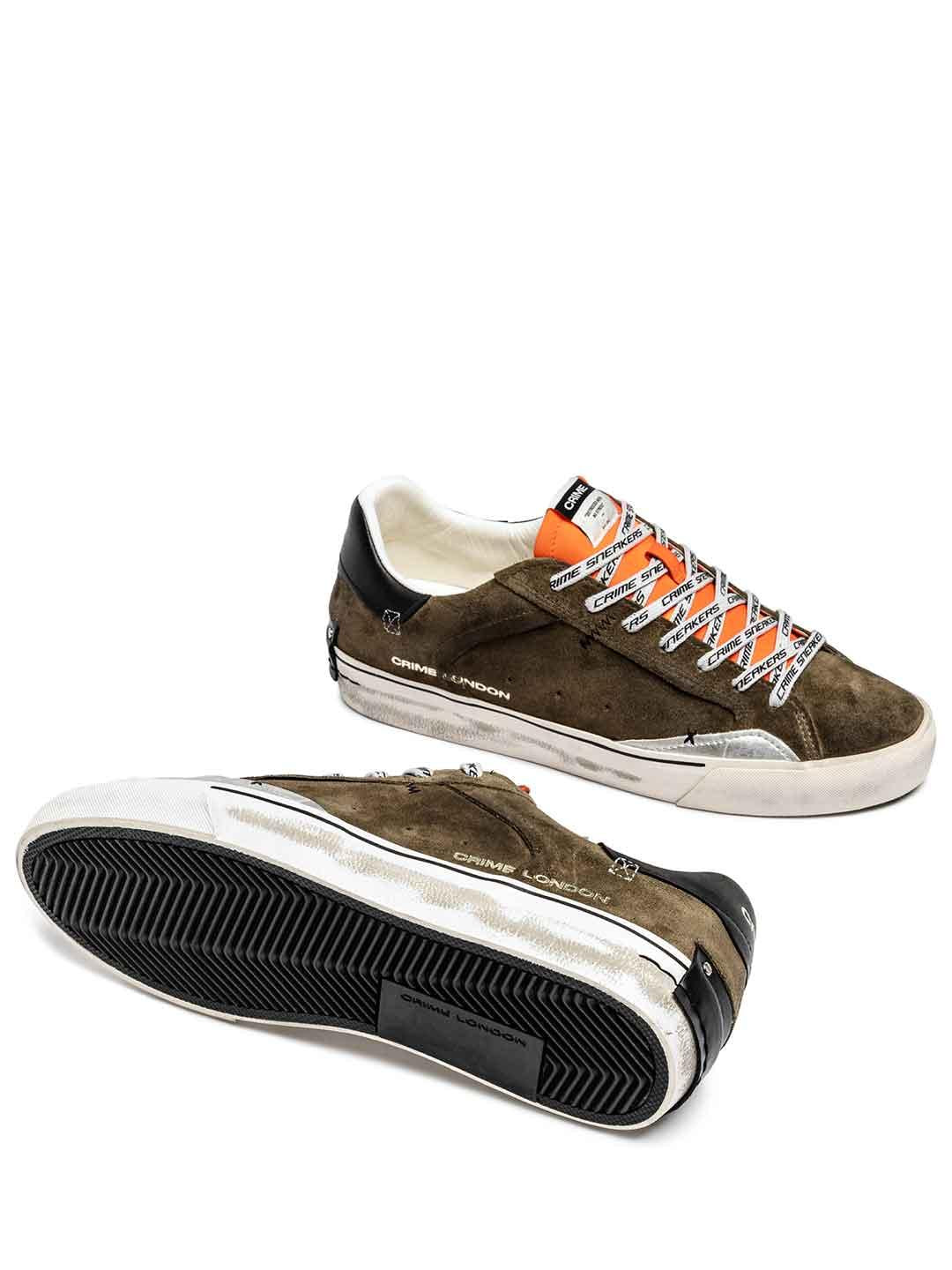 Crime Deconstructed sneakers verde