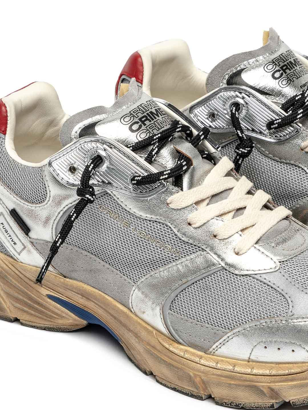 Crime Fugitive 9094 sneakers argento running
