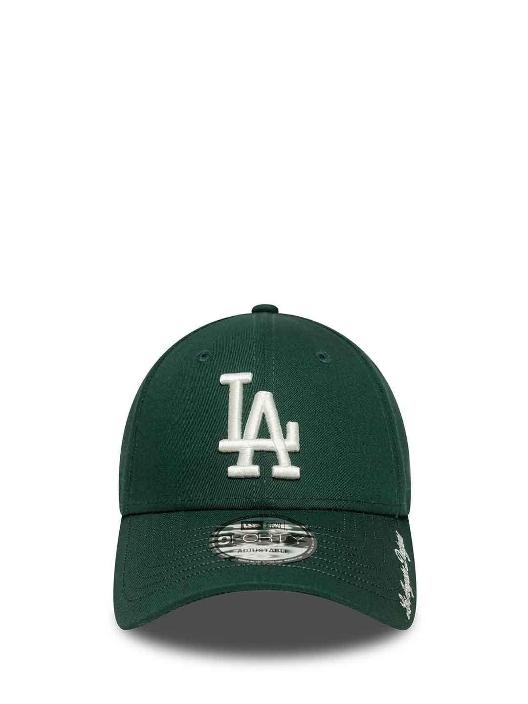 New Era 9Forty cappello verde con logo bianco