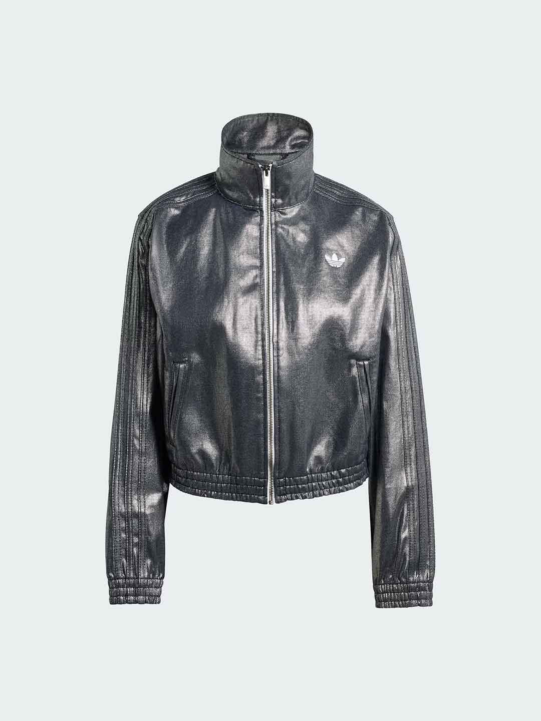 Adidas Firebird felpa argento