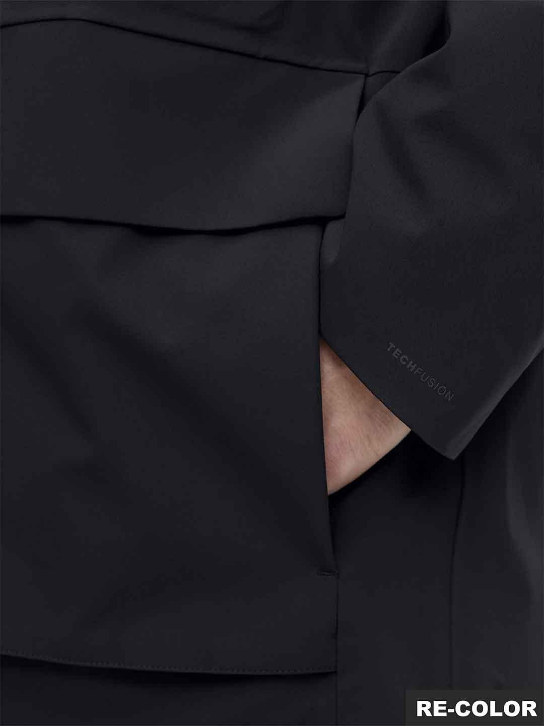 Jack & Jones giubbino nero lungo