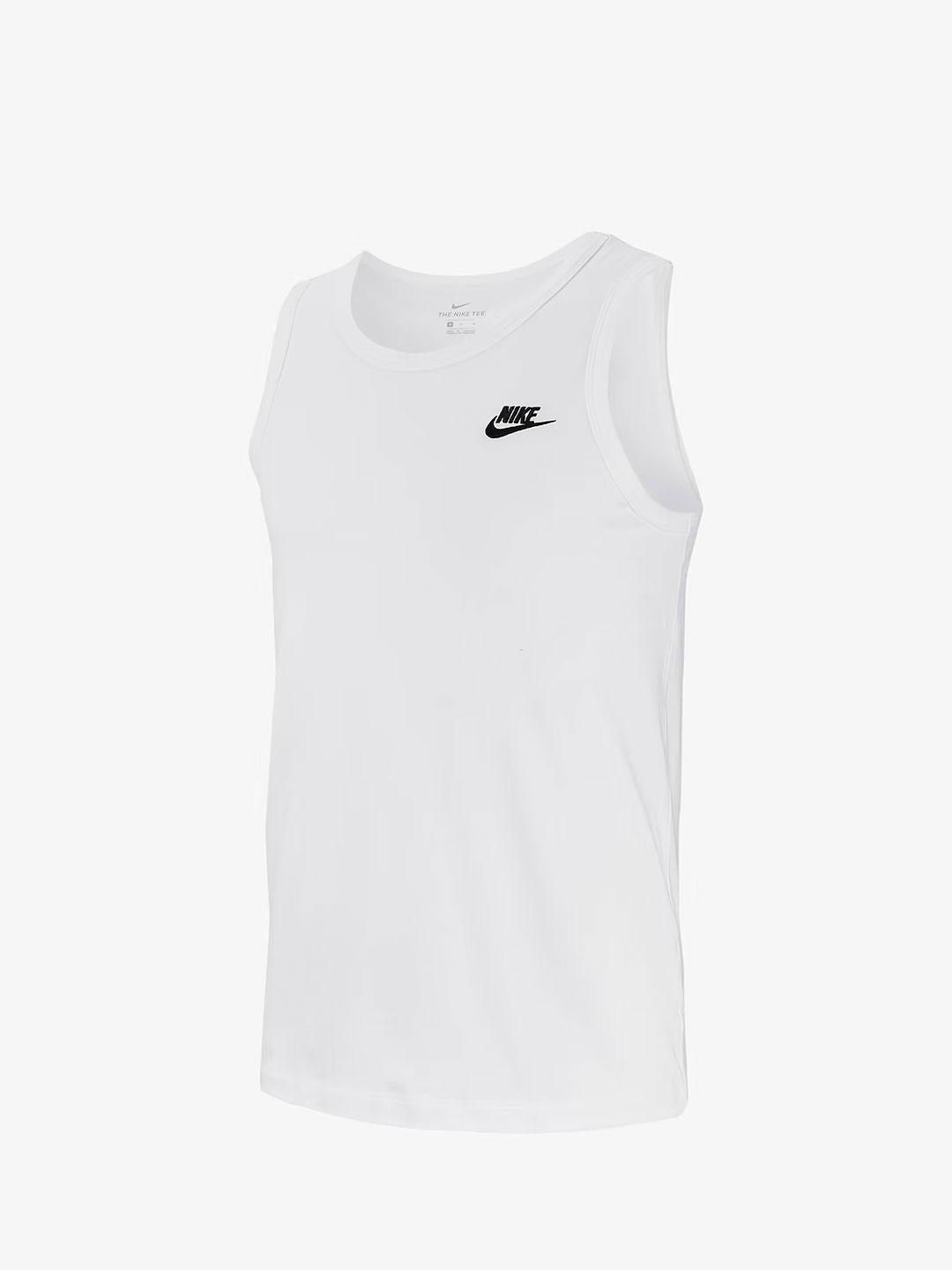 Nike canotta bianco con logo