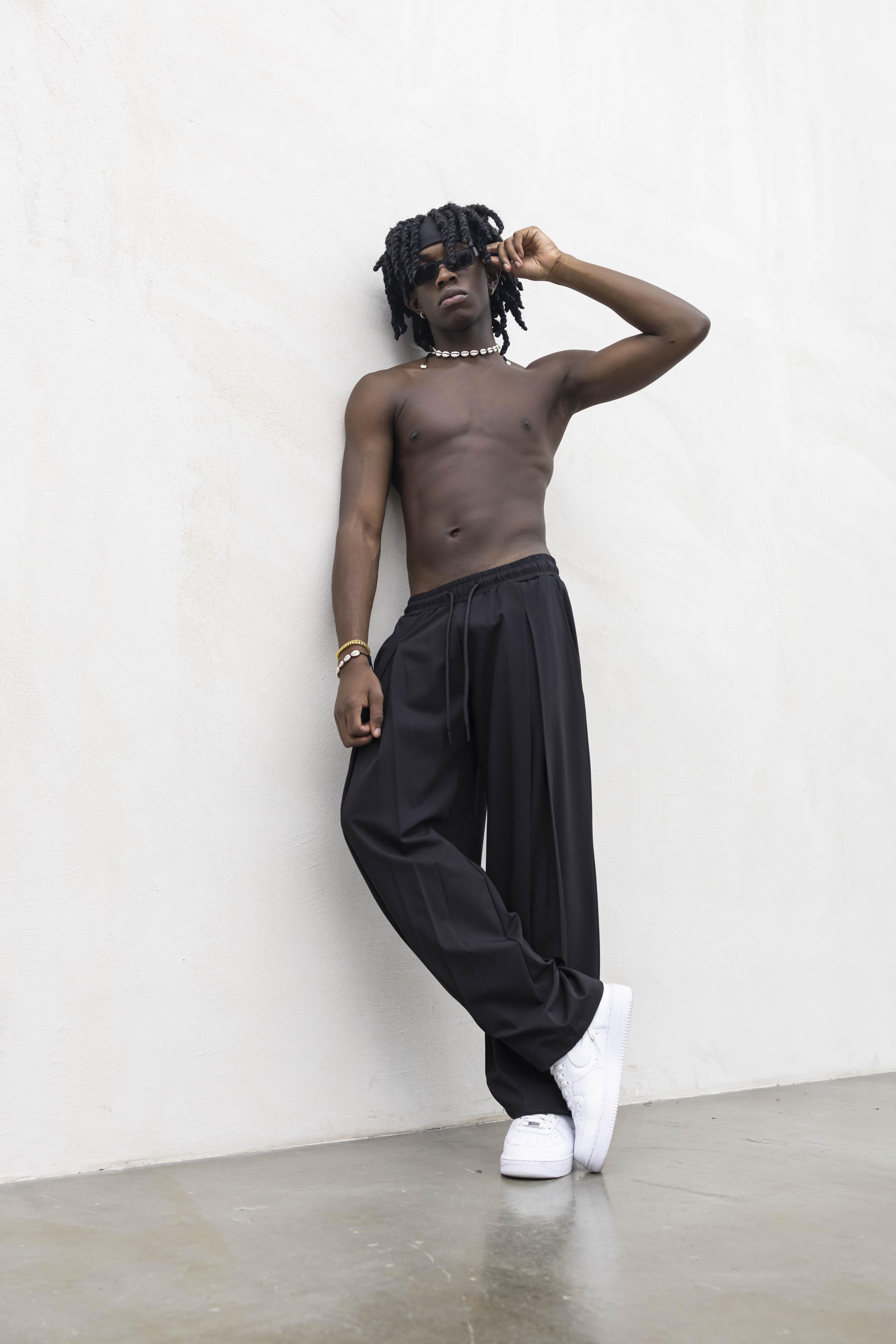 Tokyo pantaloni nero con deep pences