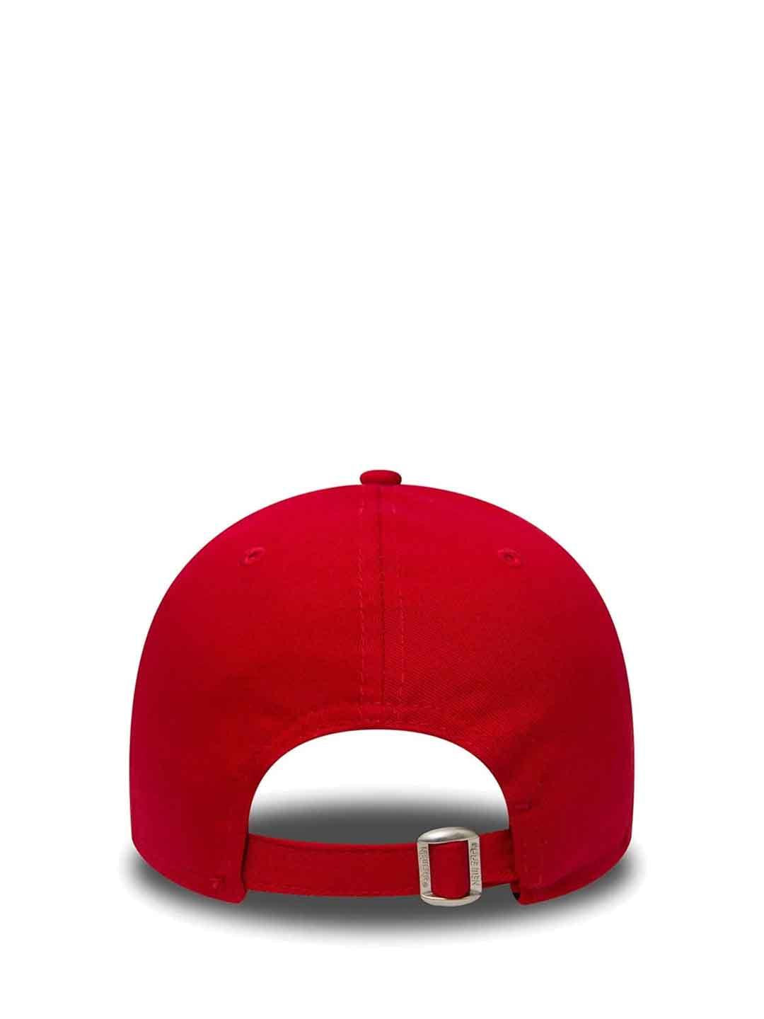 New Era 9Forty cappello rosso con logo bianco