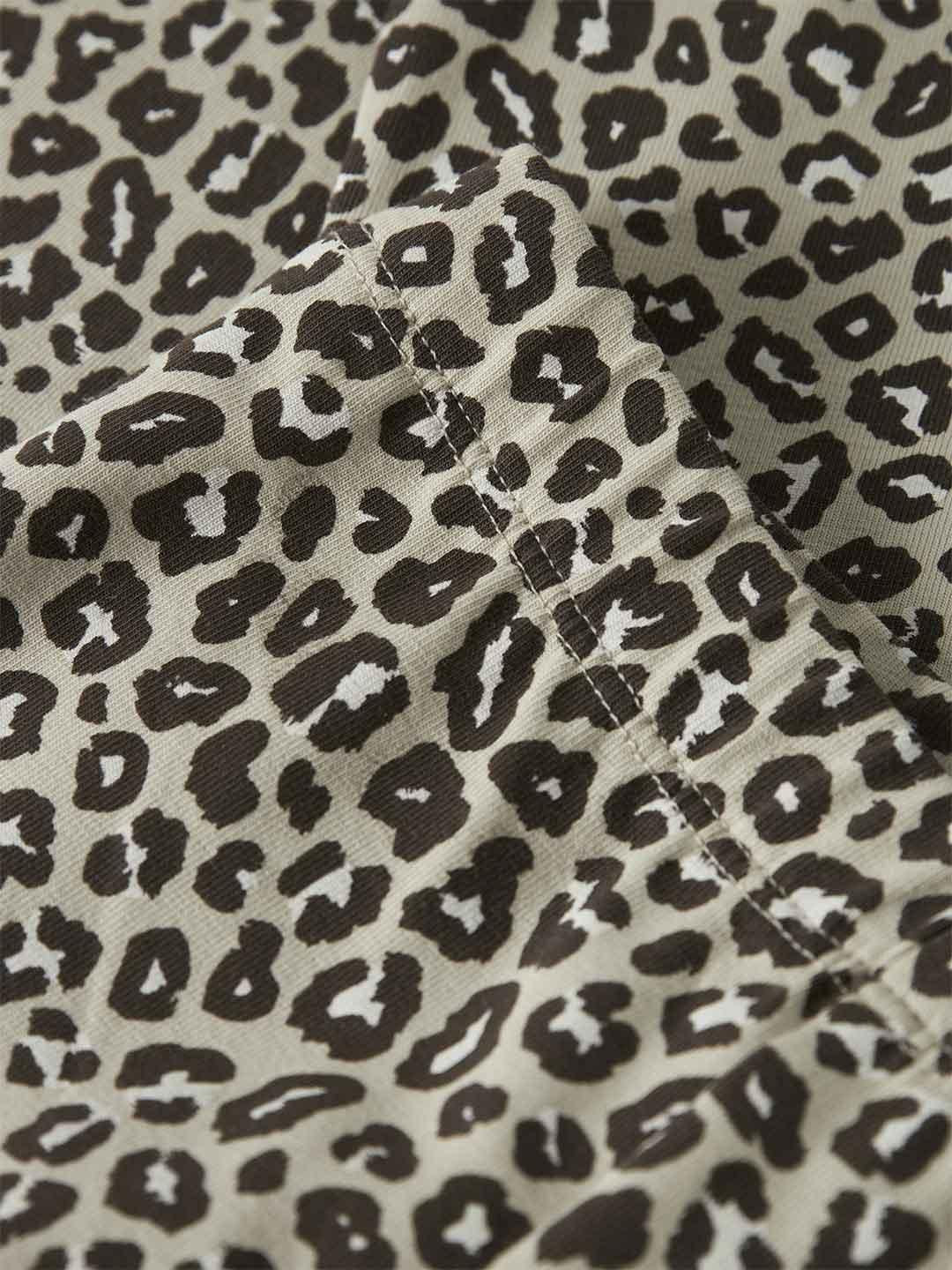 Name It leggings kids marrone maculato a zampa