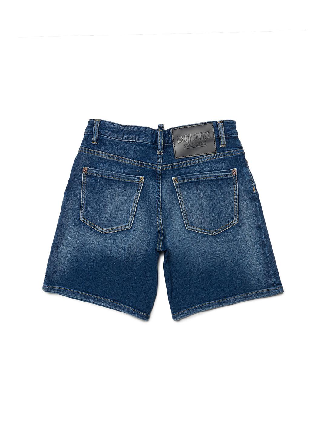 Dsquared2 kids pantaloncino jeans