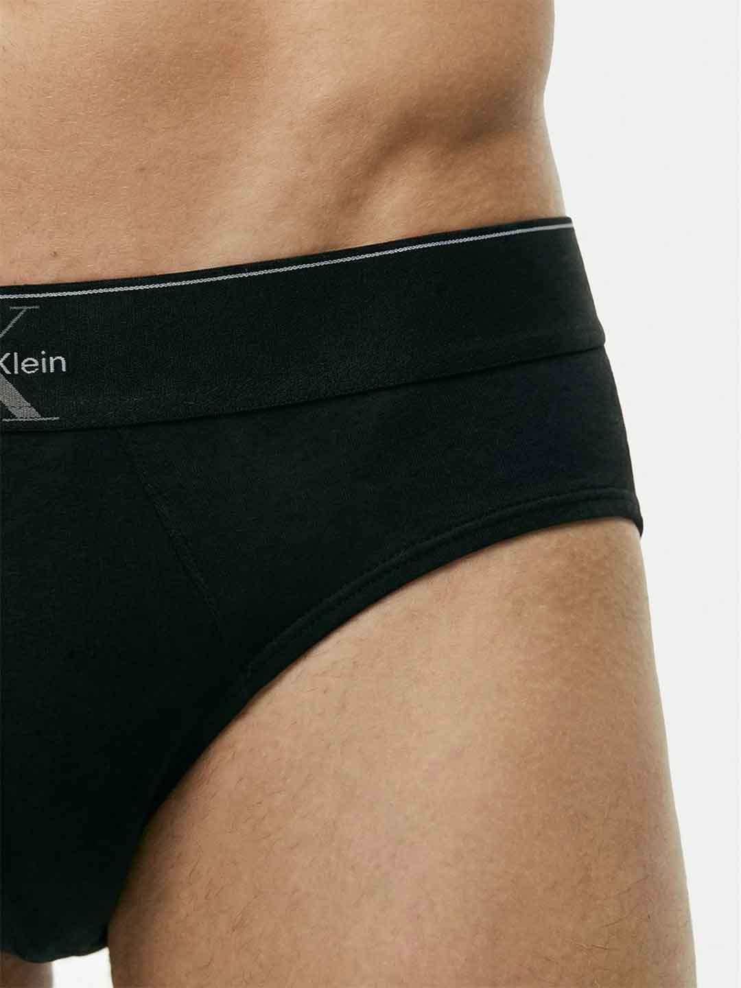 Calvin Klein slip nero set da 3