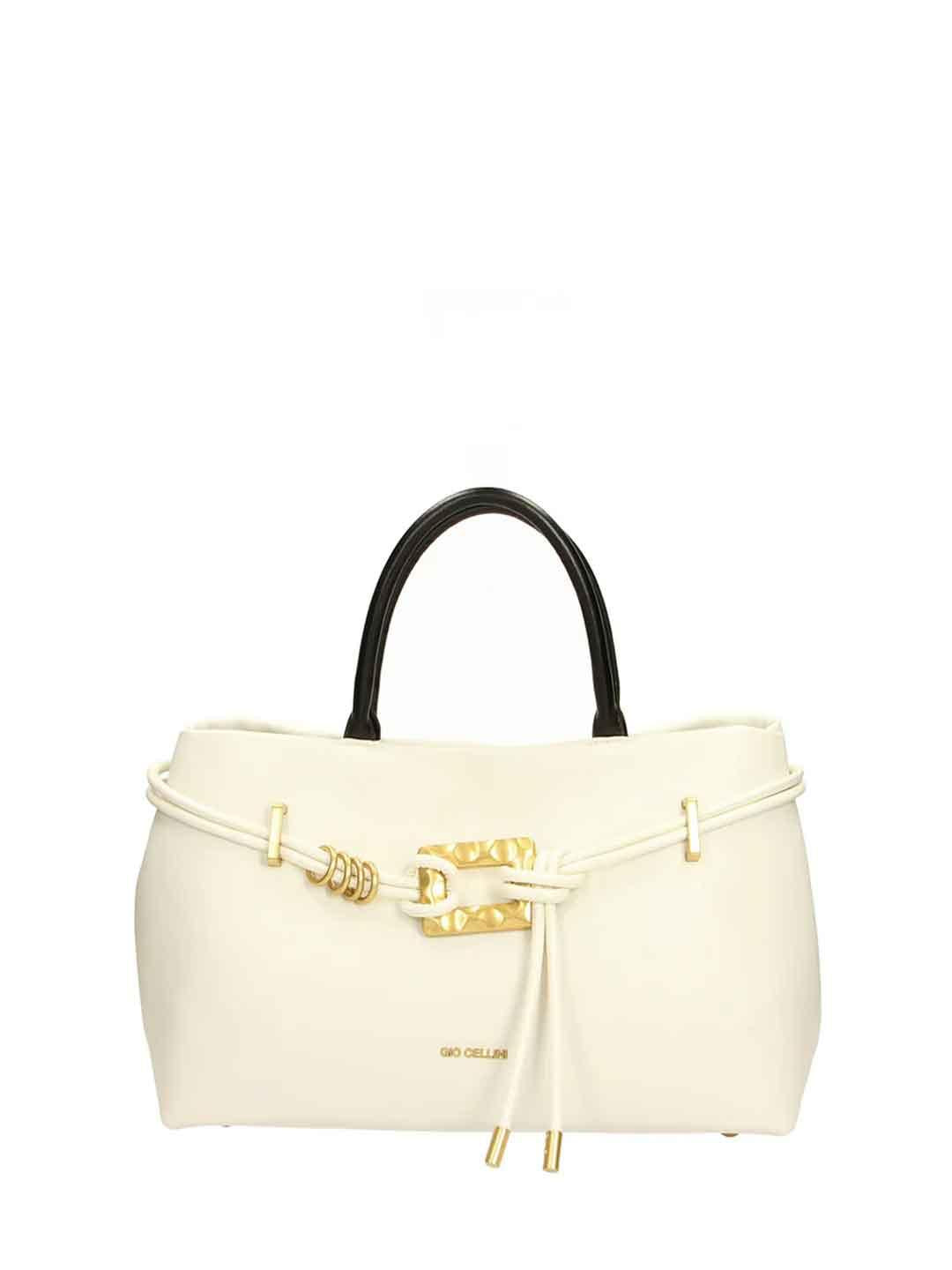 Gio Cellini borsa bianco a mano