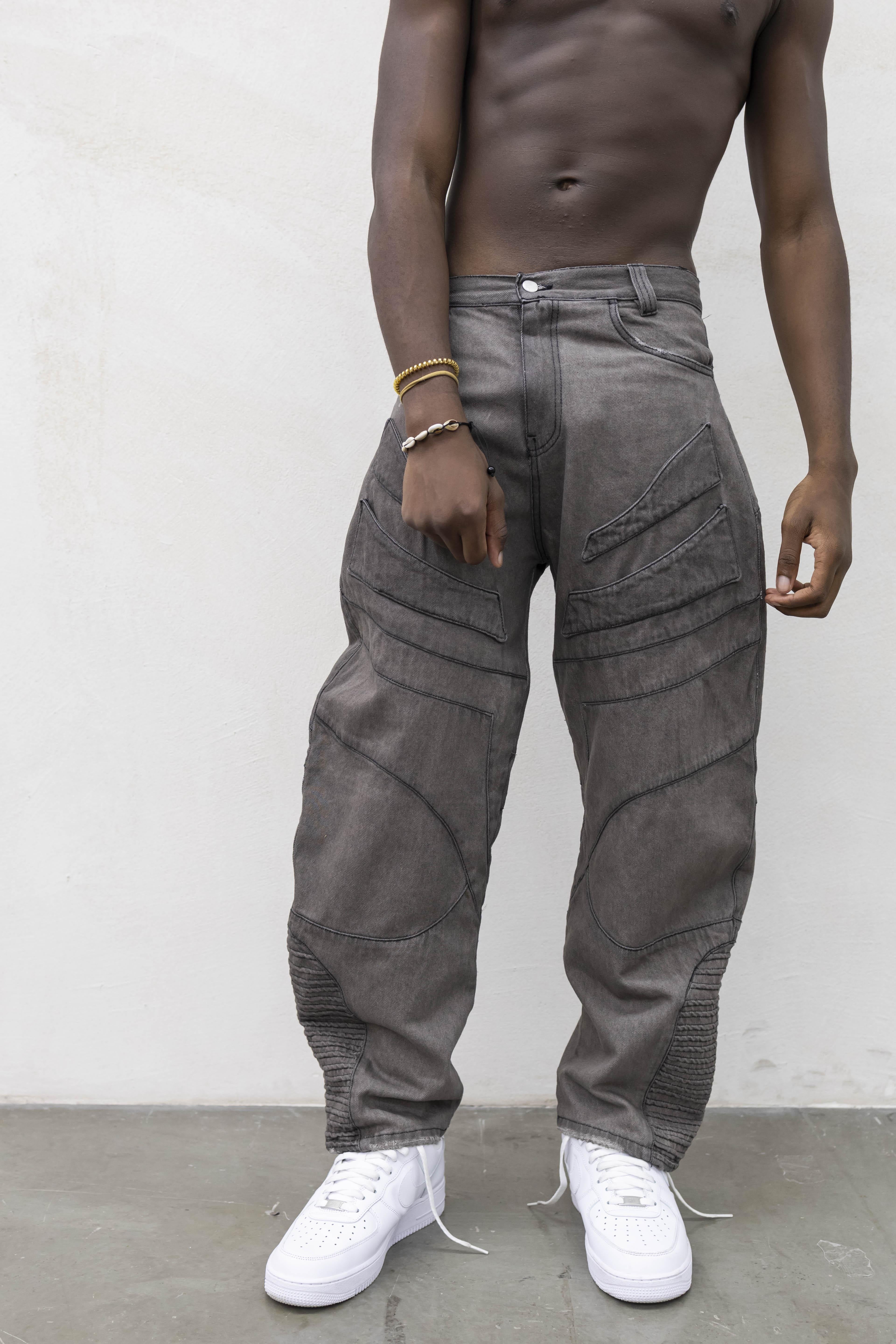 Present Day jeans marrone robot