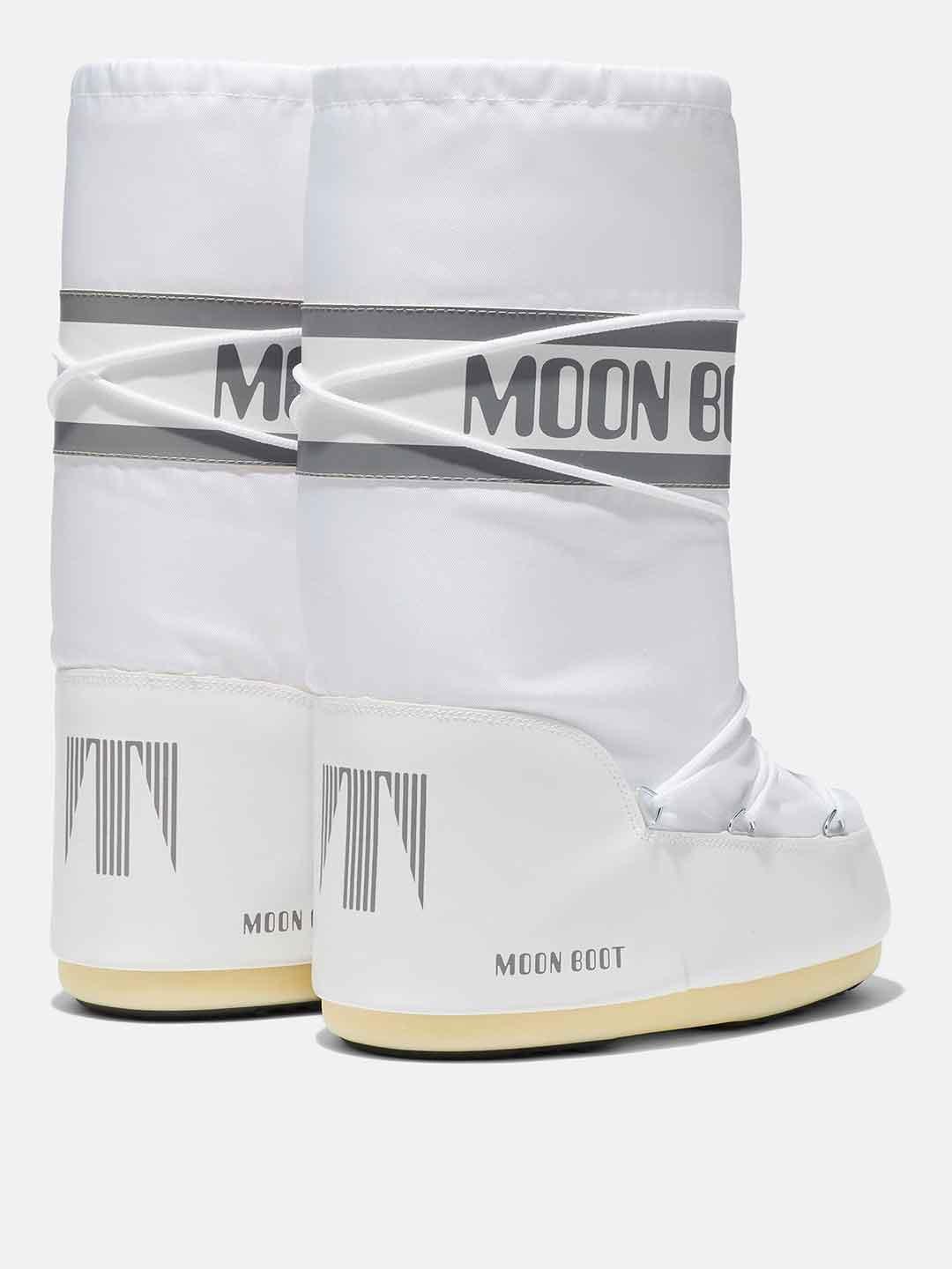 Moon Boot Icon stivale bianco in nylon