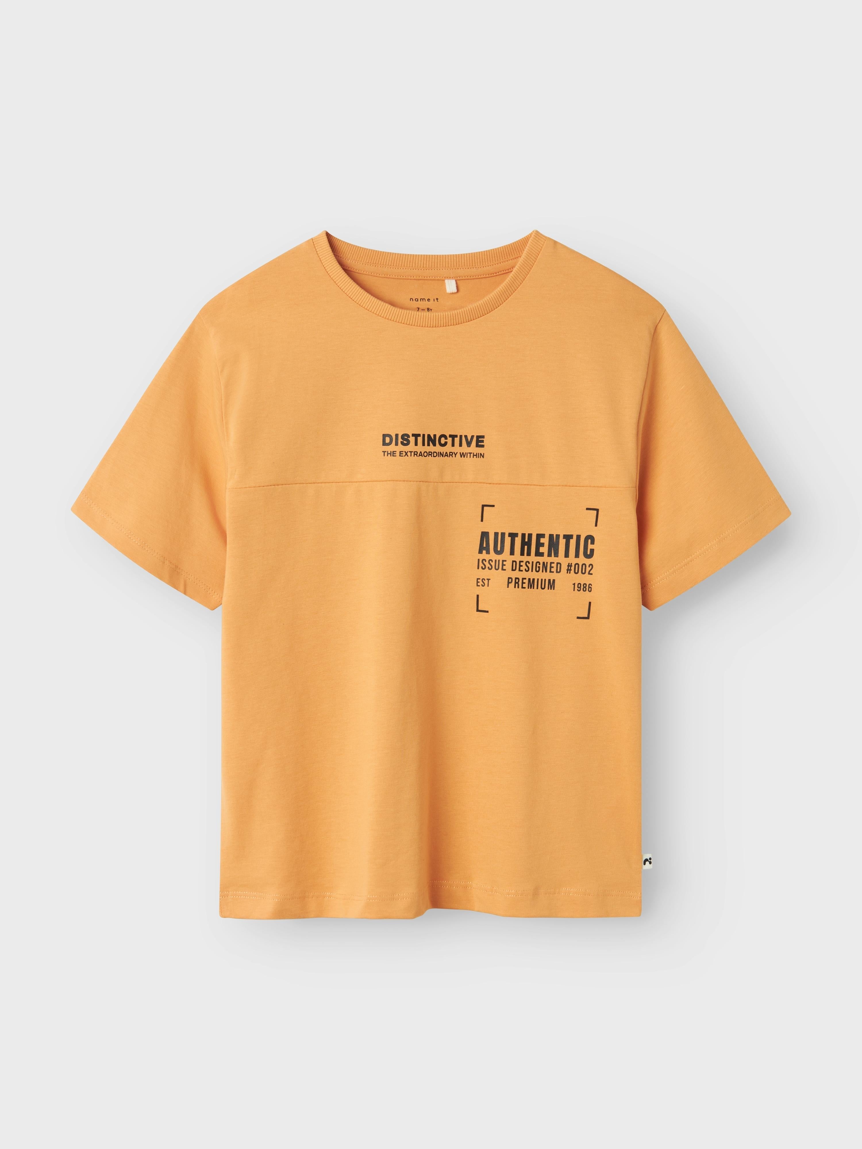 Name It t-shirt kids arancio Distinctive