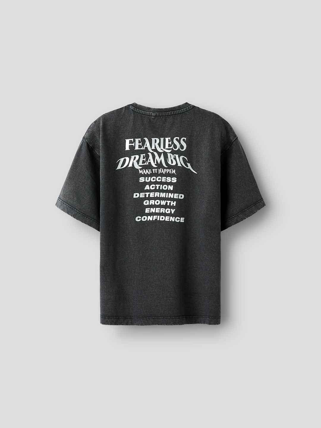 Name It t-shirt kids nero fearless