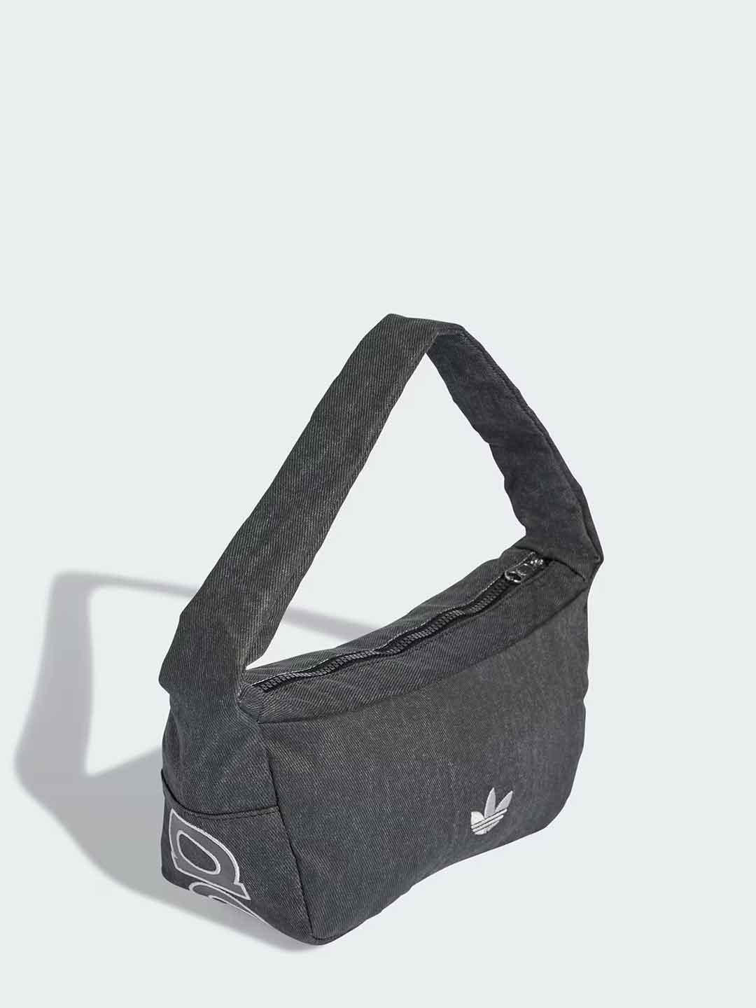 Adidas borsa nero in jeans
