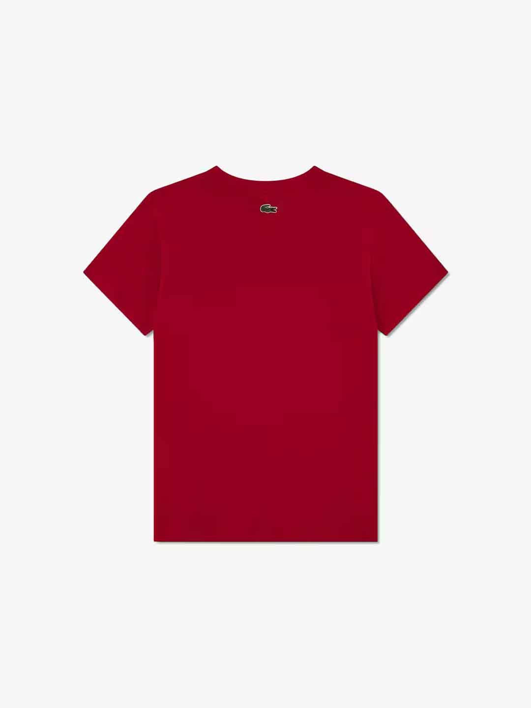 Lacoste t-shirt kids rosso