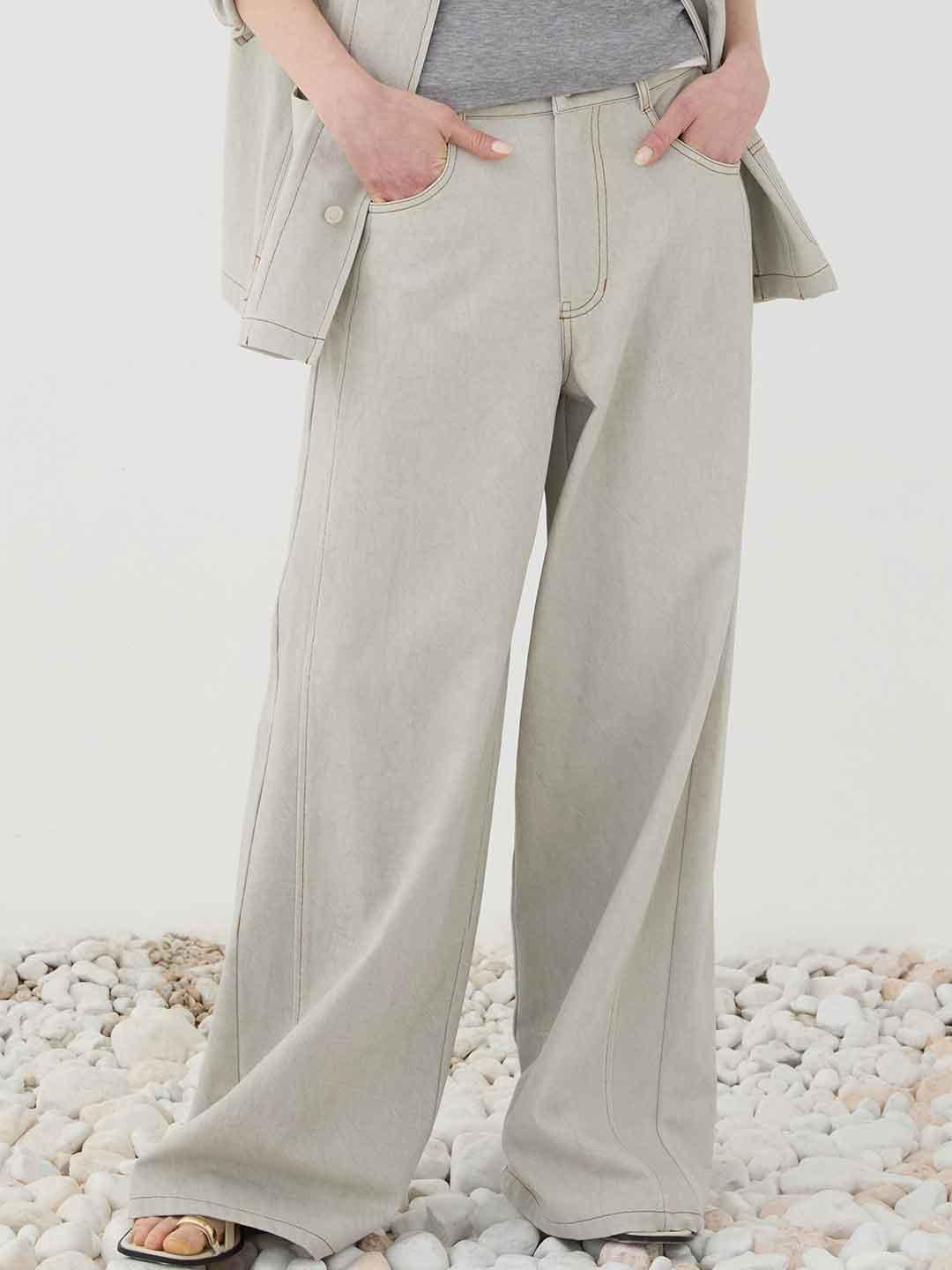 Eleh jeans grigio