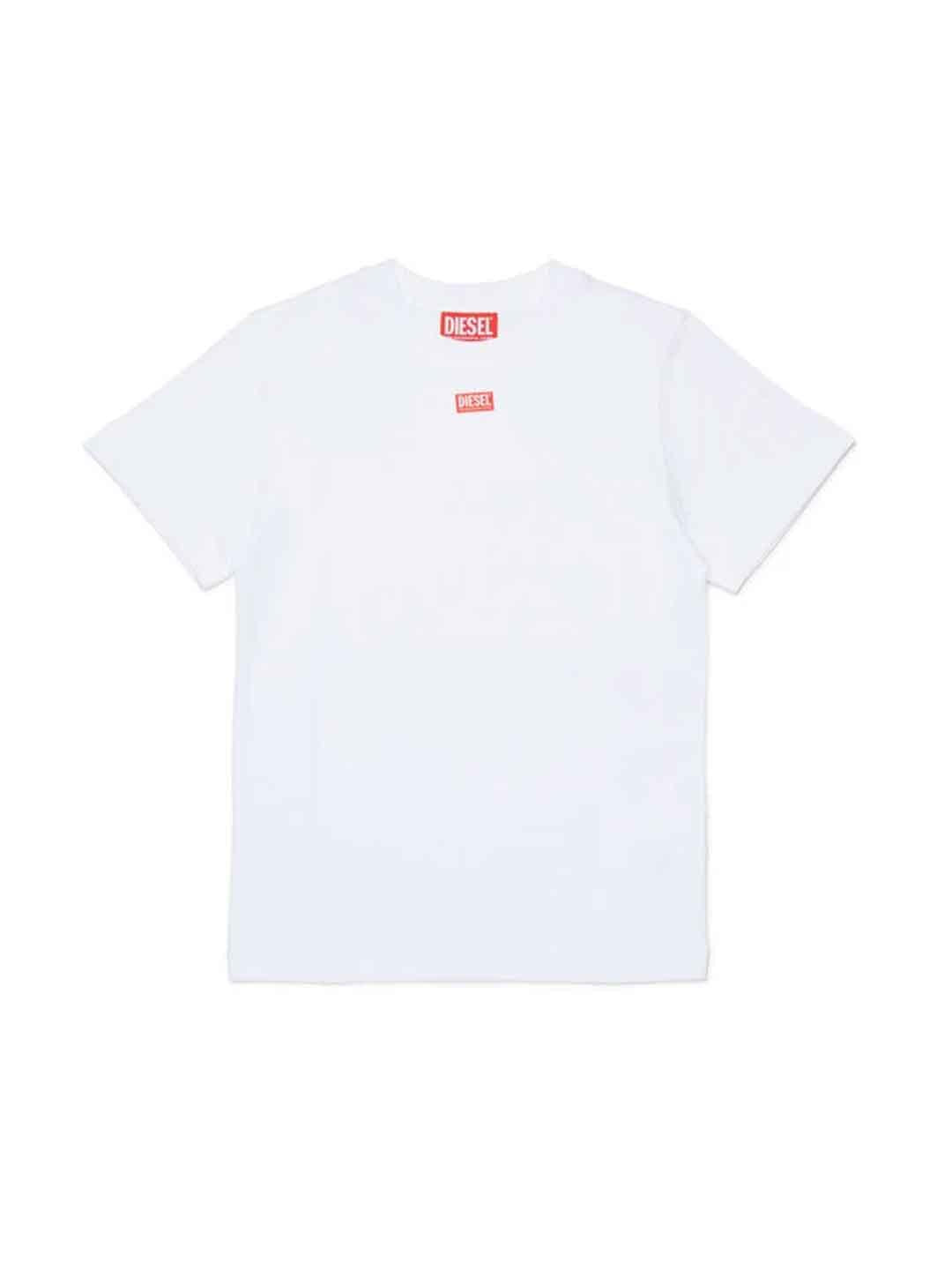 Diesel Tjustr7 t-shirt bianco