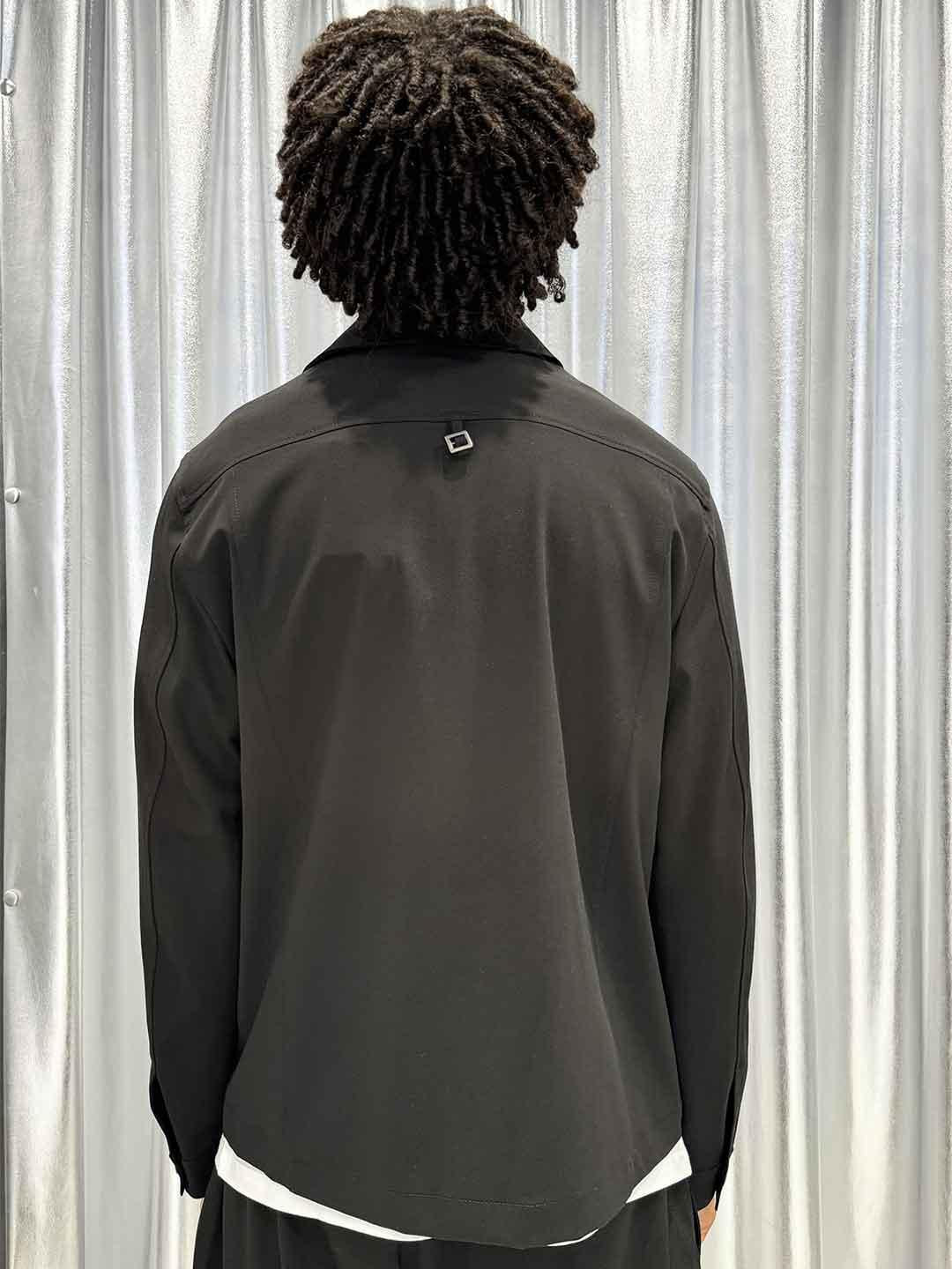 Pret a Porter camicia nero con borchie