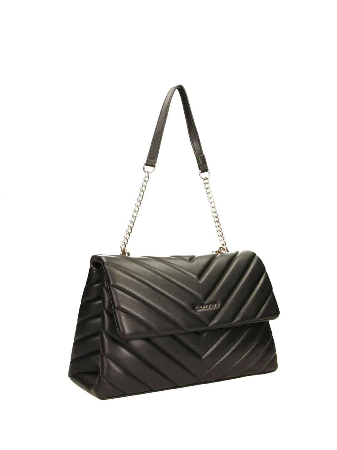 Vivienne D Soft borsa nero trapuntata big