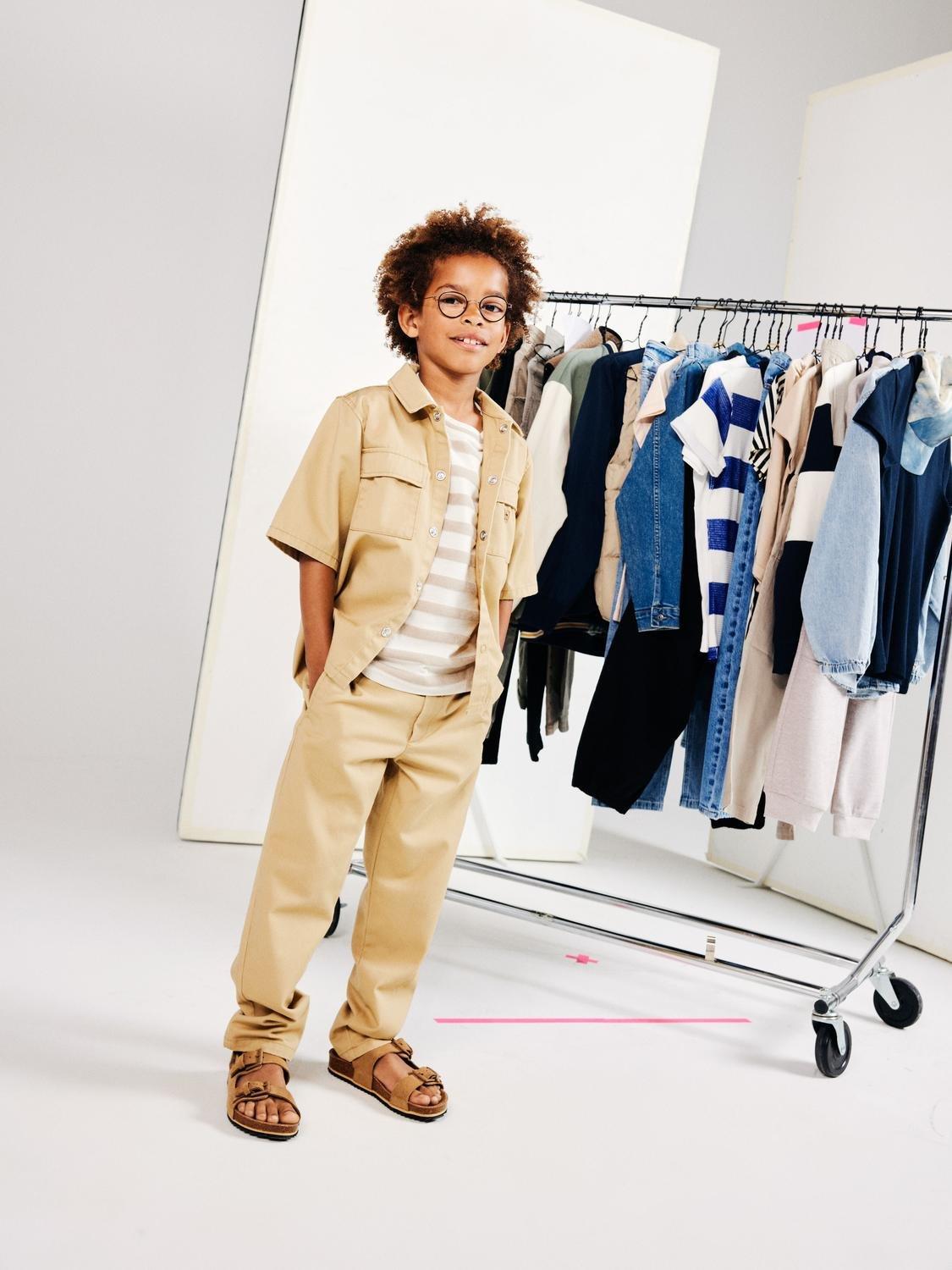 Name It pantaloni kids beige baggy fit