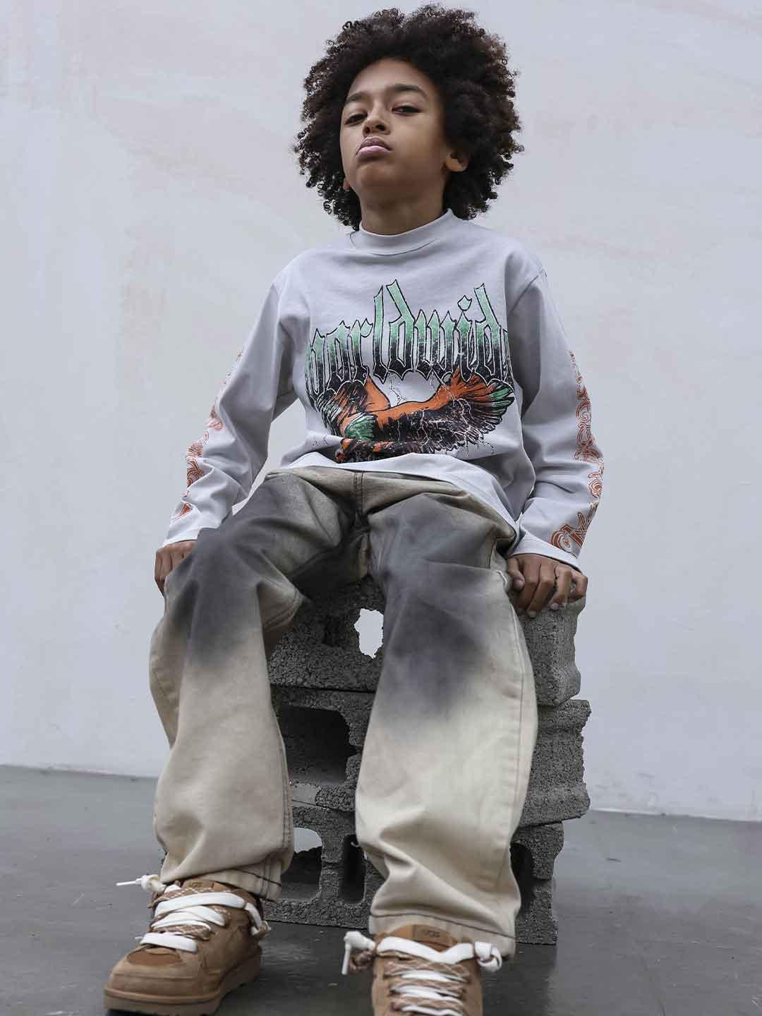 Present Day jeans kids beige