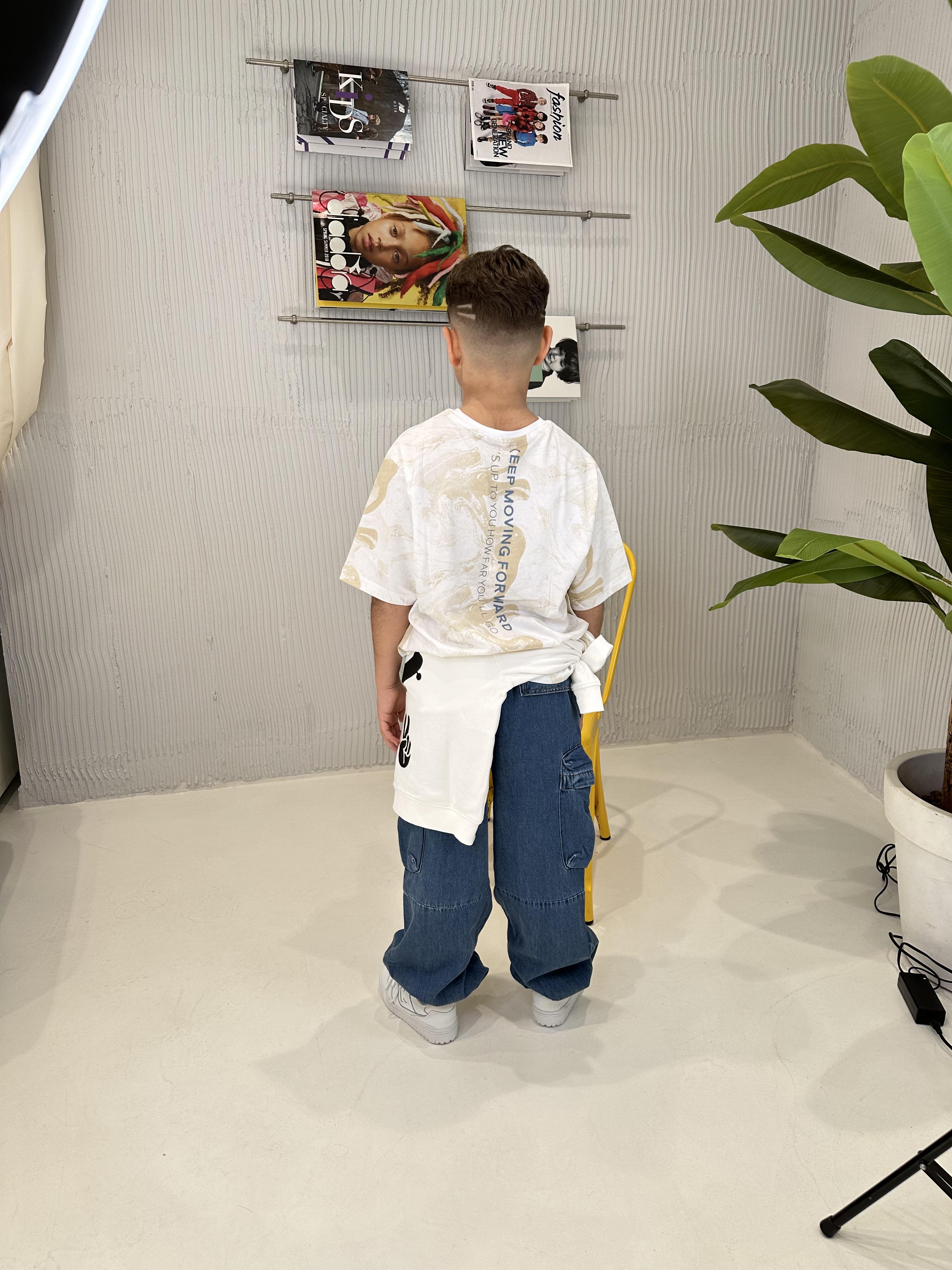 Name It t-shirt kids bianco urban