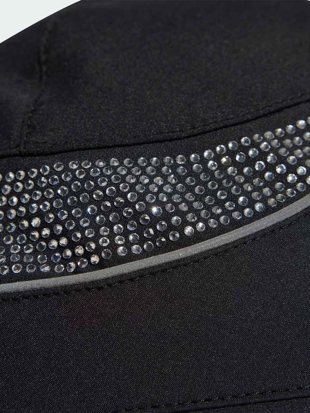 Adidas Rhinestones cappello nero con strass