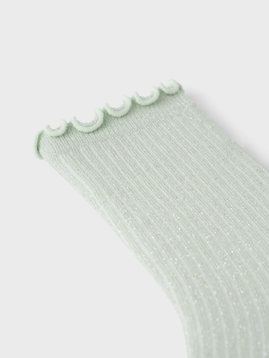 Name It calzini kids verde con glitter