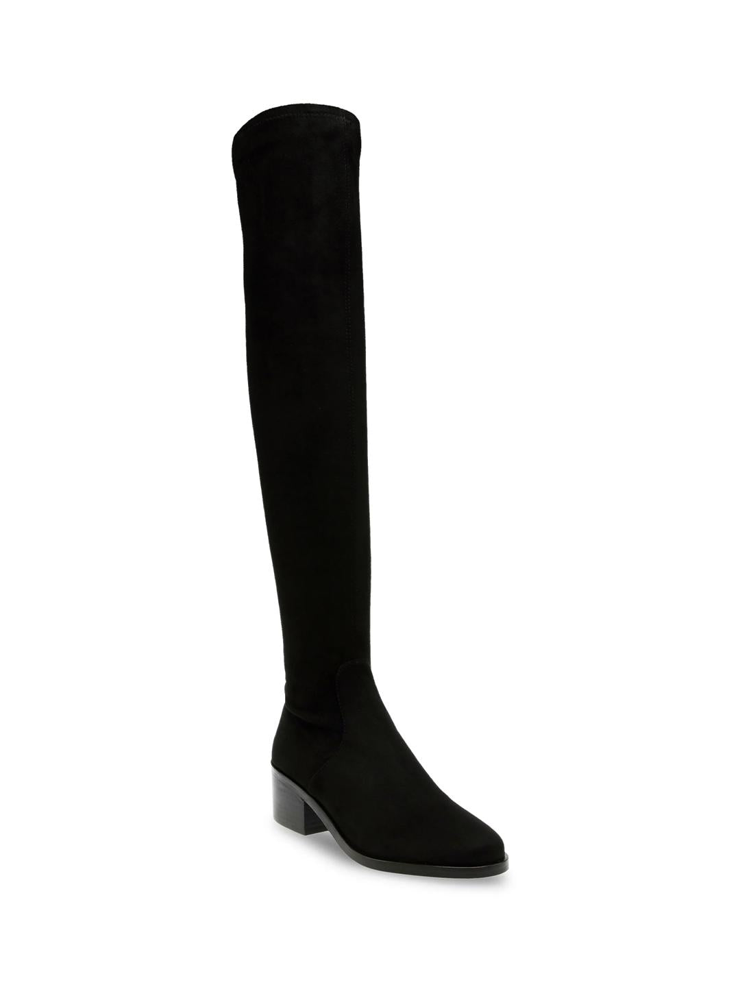 Steve Madden Salvador stivale nero in camoscio
