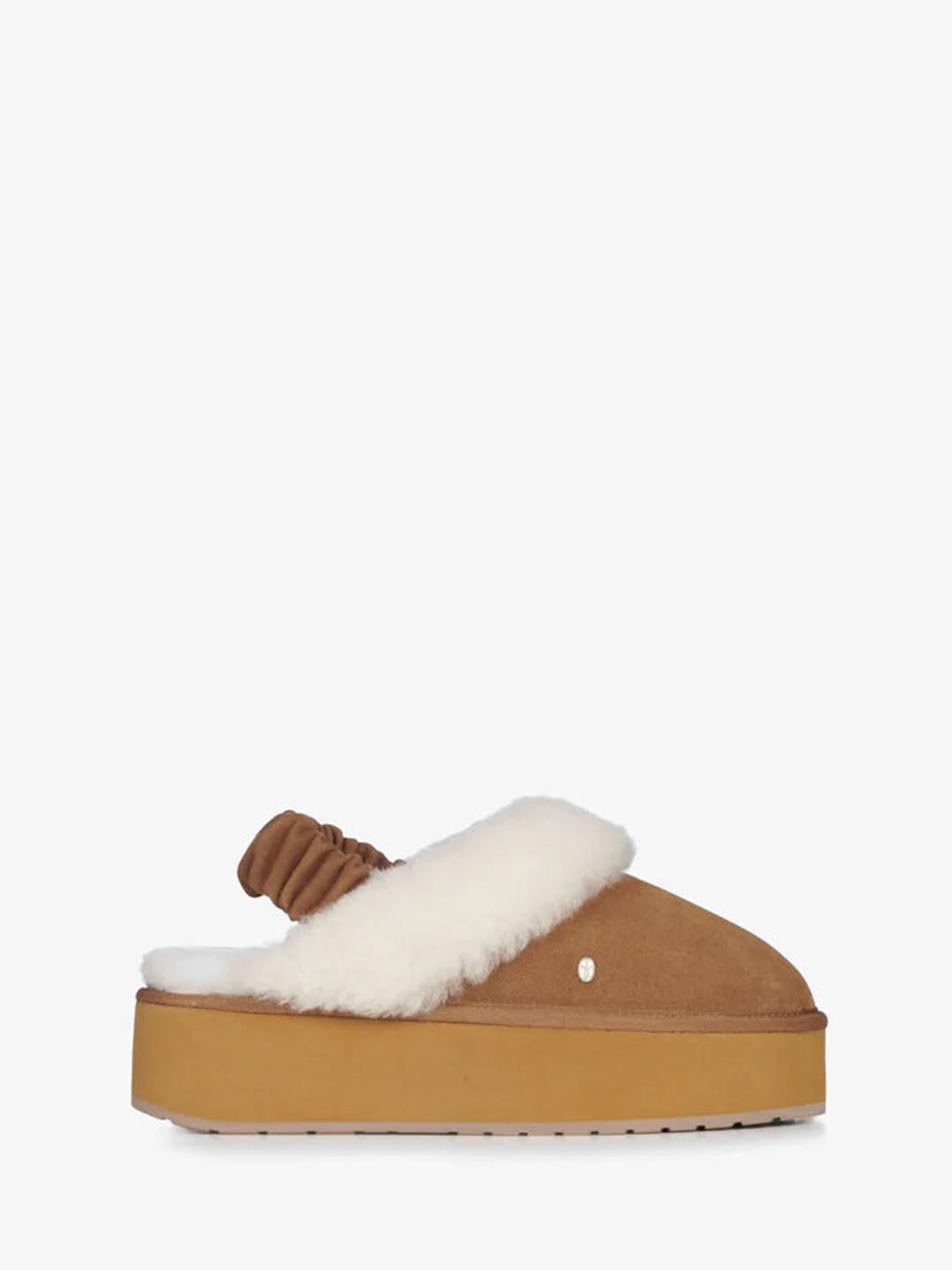 Emu Hartz sabot marrone platform