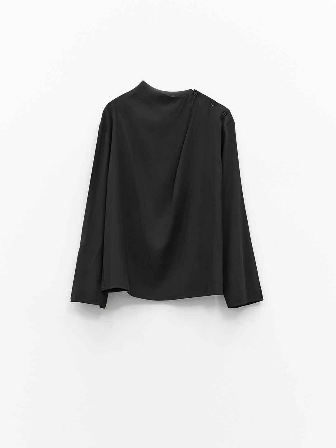 Eleh camicia nero